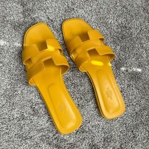 Yellow Oran Sandals 42